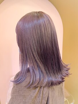 フィッシュ(fish) 〈erika〉光沢感たっぷりsmoky lavender