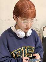 クリアー オブ ヘアー 藤が丘店(clear OF HAIR) オレンジボブ
