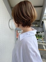 オーシャン(Ocean)&nbsp;[OCEAN Hair&Life藤原純] 首元スッキリ丸みショート☆