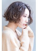 【恵比寿ro-ro】ショート×モーブカラー