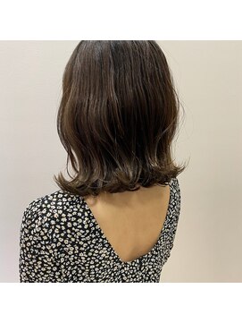 ロッソ(ROSSO) 20代30代ナチュラルくびれボブ毛先パーマ肩ラインモテ髪