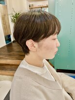 リブ(Lib)&nbsp;【Lib】ナチュラルパーマ×耳掛けショート