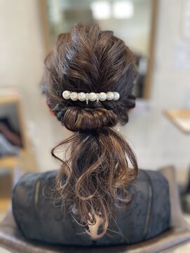 サロンドポプリ 志都美(salon de poupuri) パーティーヘア