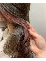 バズ(BUZZ) チラ見せインナーなら隠せる!ピンクカラーで春色に*ブルベ夏*