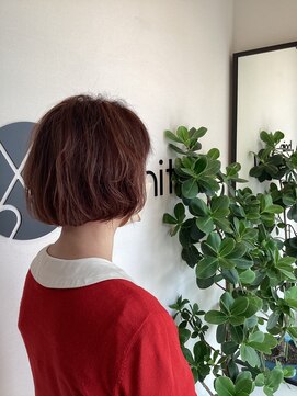 ヘアー ボニータ(hair bonita) ミニボブパーマ