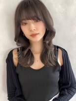 オリンテ バイ レシッド 表参道(orente by rcid)&nbsp;【韓国ヘア】くびレイヤー×グレーベージュ ブルーグレージュ