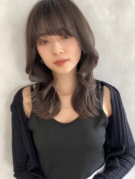 オリンテ バイ レシッド 表参道(orente by rcid) 【韓国ヘア】くびレイヤー×グレーベージュ ブルーグレージュ