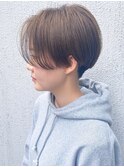大人カッコいい刈り上げハンサムショート