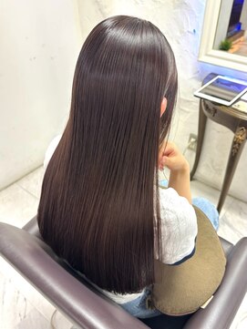 シエン 本店(CIEN) 【CIEN 赤間由佳】透明感カラー/つやカラー/パープルカラー