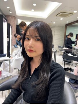 アピッシュ ギンザ(apish ginza) 7トーンカラー/暗めアッシュ/暗めグレージュ/暗髪/透明感/藤野