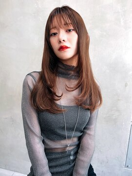 ロジッタ(ROJITHA) 【ROJITHA原宿表参道】内巻きレイヤー×ココアブラウン