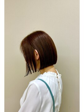 アース 上本町店(HAIR&MAKE EARTH) 大人可愛い丸みボブピンクラベンダーベージュベビーピンク