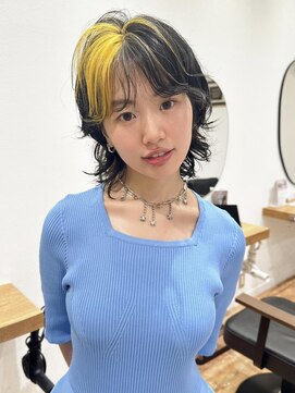 サーカス 町田(circus) [ショートウルフ×セクションカラー]