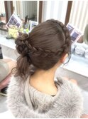 ガーリースタイル/心斎橋/ヘアメ/セットサロン