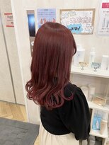 シュガー ヘアアンドネイル 仙台(SUGAR)&nbsp;ブリーチなし〇チェリーピンク
