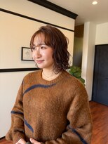 スリーバイザサロン(THREE by the salon)&nbsp;ニュアンスボブパーマ