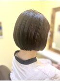 大人女性ミニボブスタイル