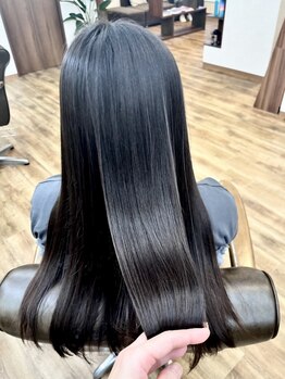 ラズ(Laz hair)の写真/生まれつき！？と思われるような自然な仕上がりへ。まっすぐになり過ぎない、しなやかなストレートを─☆