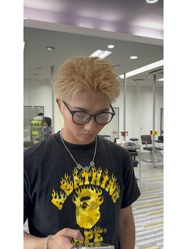 アフューズバイストゥー(Vfuse by StueW) ワンブリーチ　スパイキーショート