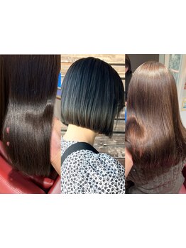 学生から大人まで幅広い世代が通うサロン♪うるツヤになれる厳選トリートメントで、理想の髪へ導きます！