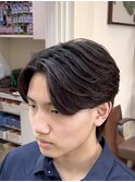 フェザーパーマ/フェザー/ウルフ/毛流れ/韓国へア/ツーブロック