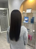 カラークチュール(Color Couture)&nbsp;縮毛矯正/オリーブカラー/ストレート