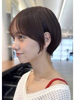 アビー(ABBEY4)&nbsp;コンパクトショート/丸みショート/ショートカット/前髪あり