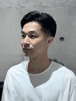メッツ 原宿(METS)&nbsp;MEN'S/ナチュラルサイドパート×フェード/短髪/男髪