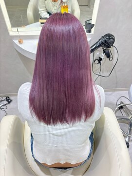 アプリ 南浦和(appri) ダブルカラー/ラベンダーピンク/ケアブリーチ/浦和/南浦和