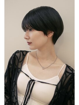 ピズム(PISM) 黒髪ショート/ショートヘア/丸みショート
