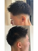 クロップ×スキンフェード