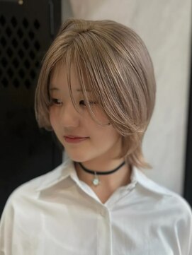 ヴァイス 渋谷店(VAICE) ライトベージュ/ミルクティーベージュ/レイヤーカット