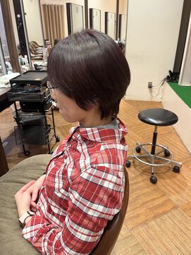 ユニックス イオンレイクタウン店(UNIX) 【大人上品ショート】丸みで魅せる上品で柔らかい大人ショート