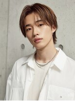 ダブルアール(RR MEN'S SALON)&nbsp;リバースセンターパート/ダウンバング/由比ヶ浜