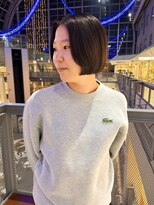 モリオ フロム ロンドン サッポロファクトリー店(morio FROM LONDON)&nbsp;morio札幌　骨格矯正カット　ぱつっとミニボブ
