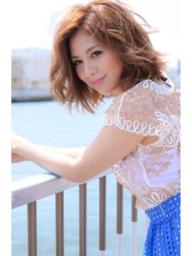 トリコ心斎橋(trico) ラブ＆グラマラスな甘辛セクシー大人かわいい外ハネボブ