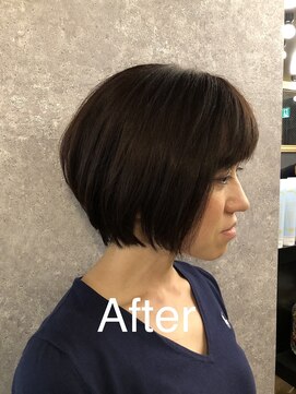 ロンド 表参道店(Lond) リアルカット☆小顔ショートボブ☆