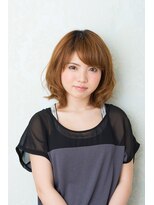 パステル ヘアー デザイン 平井北口(Pastel Hair Design)&nbsp;無造作カーリーボブ