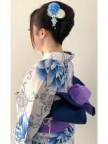 ピカソ こあら店&nbsp;浴衣着付け、夜会アレンジ