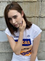 ヘアーリゾート マッシブ 大宮(MASSIVE) 外ハネネオウルフ×人かわいいココアブラウン 