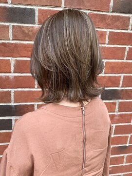 シェノン サントル(CHAINON CENTRE) メルティーカラー/マッシュ/くびれヘア×ビタミンカラー