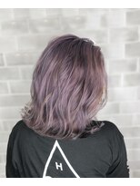 エコモ ヘアー(E Komo hair) プラチナラベンダー/ミディ