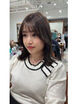 ネイロ 錦糸町(NeiRo)&nbsp;縮毛矯正ミニウルフテラコッタデジタルパーマくすみブルー