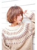 【noah ecle】グレージュ似合わせショート