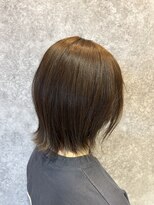 ルクール 喜多町店(Le Coeur) くびれボブ×マットベージュ/外ハネ◎20代30代40代50代