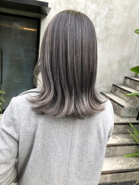ハーツ(Heart's) 30代40代50代◎大人グレージュナチュラル白髪ぼかしハイライト
