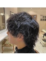 ハシゴ(hasigo.) 大阪波巻きパーマ　大阪メンズパーマ
