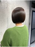 ぷつっとボブ/オリーブカラー