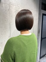 アンサム 下北沢店(UNSOME)&nbsp;ぷつっとボブ/オリーブカラー