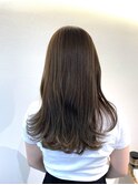 ツヤ髪ミディアム